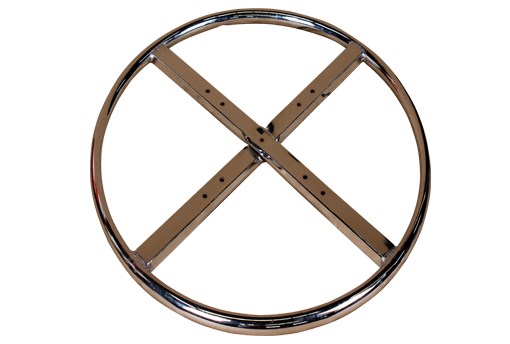 Chrome ring base